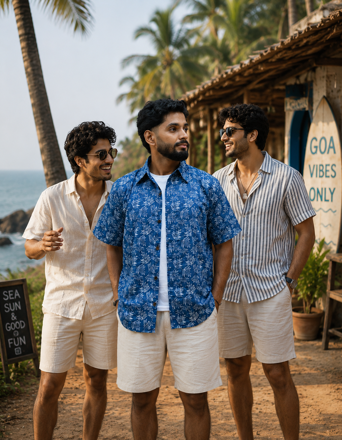 MEN'S HALF SLEEVES SHIRT (ETHNIC)