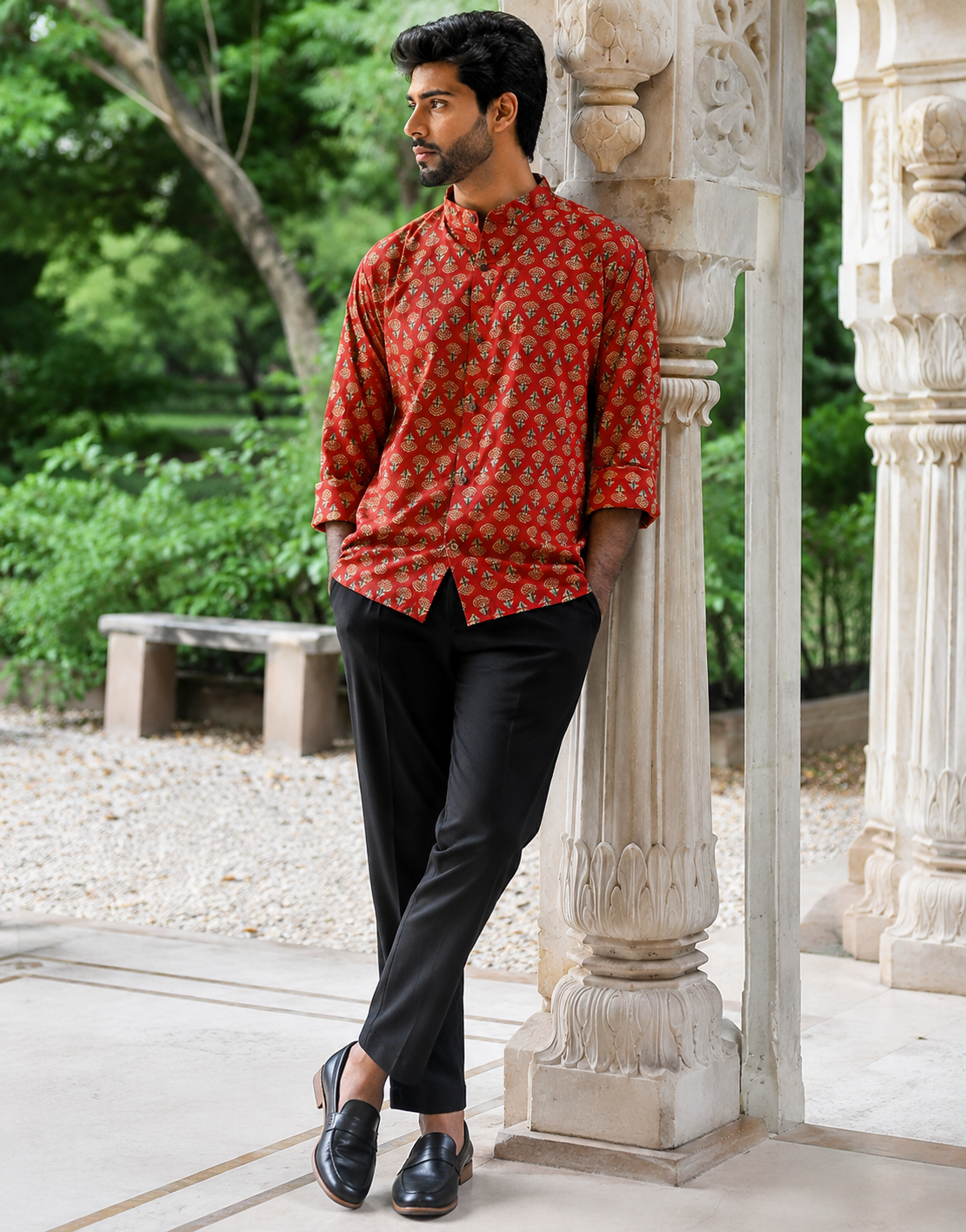 MEN'S Full SLEEVES SHIRT (ETHNIC)